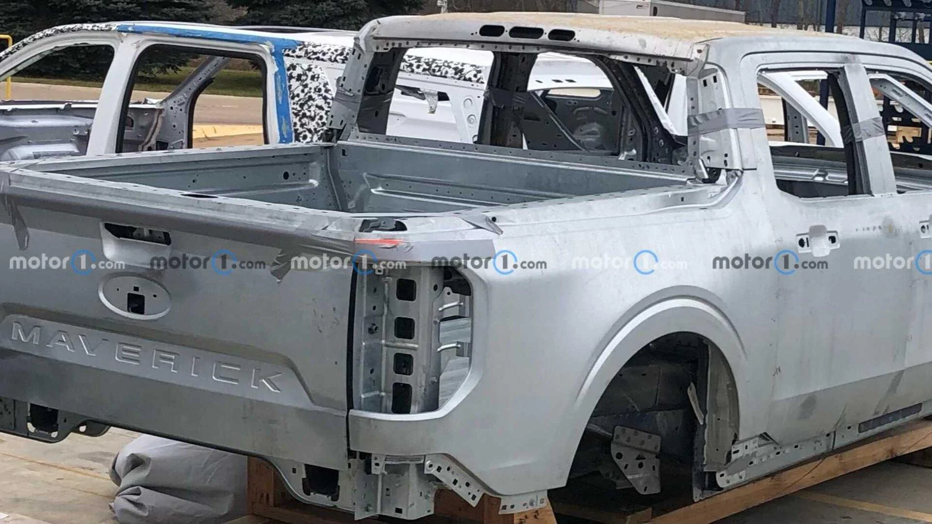 Ford Maverick Ford Maverick Unibody Fully Revealed! 2022-ford-maverick-body-in-white-lead