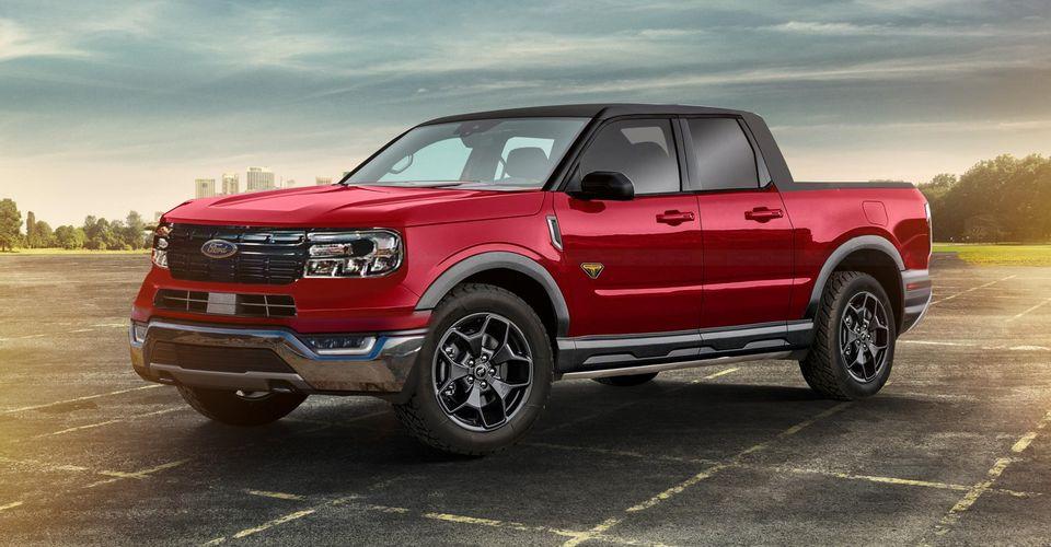 Ford Maverick Ford Maverick Pickup Truck Renderings / Photoshop Ford Maverick pickup renderin