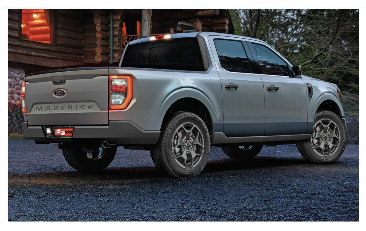 Ford Maverick Ford Maverick Pickup Truck Renderings / Photoshop 34194003-E94B-41AA-800B-74C1936385F5