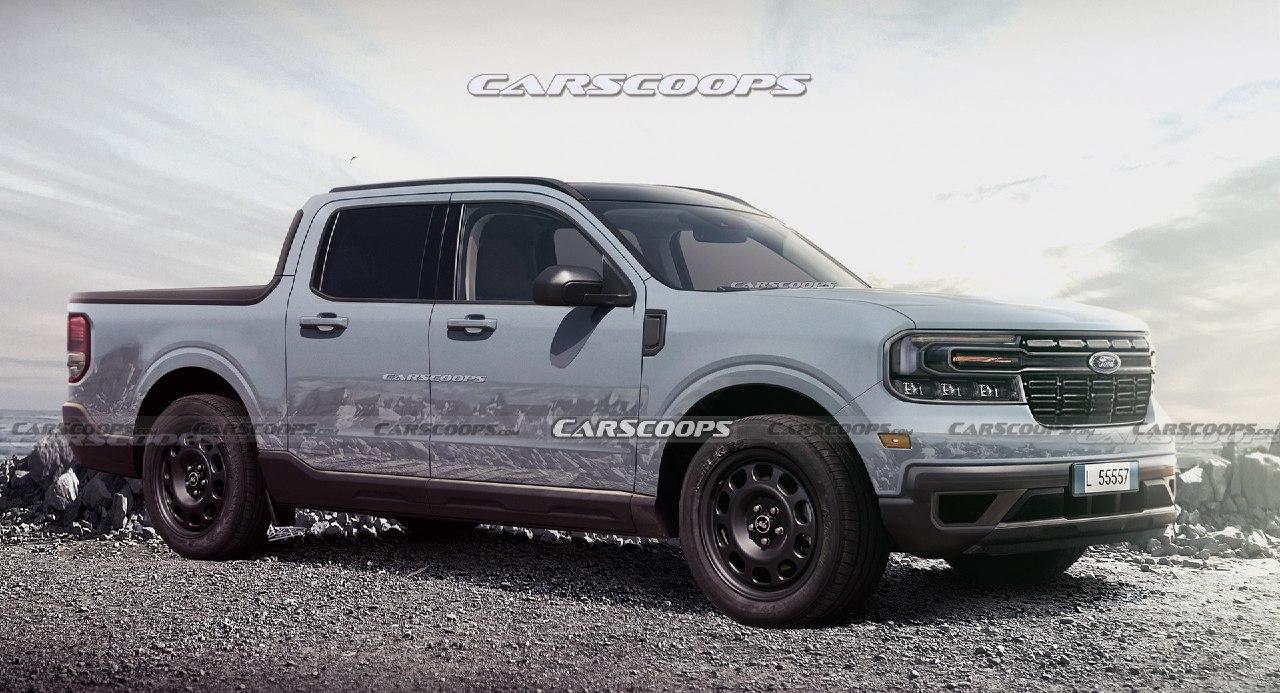 Ford Maverick More accurate Ford Maverick pickup rendering based off factory leaked pic IMG_20210130_181412_687