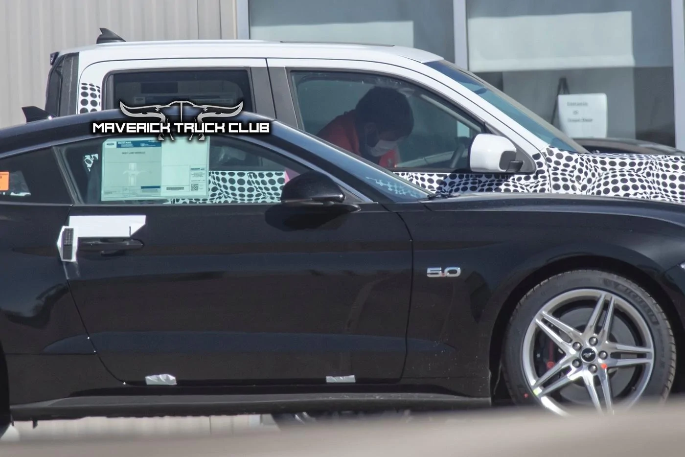 Ford Maverick Spied: 2022 Maverick Truck vs. Ford Mustang (Size Comparison) 202-maverick-truck-vs-mustang-size-comparison-4