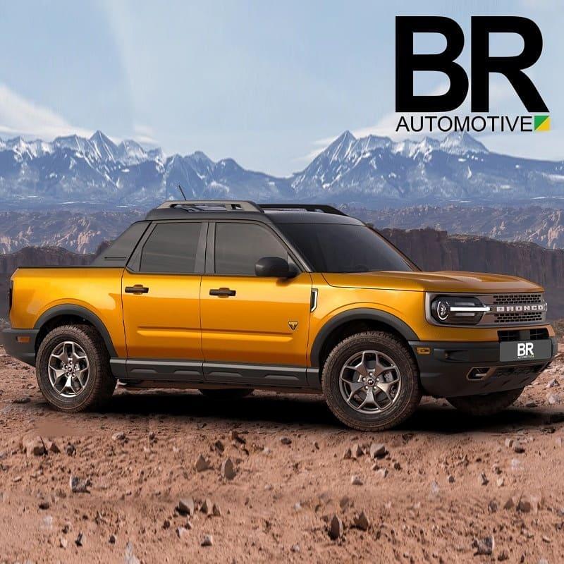 Ford Maverick Ford Maverick Pickup Truck Renderings / Photoshop 2022 Ford Maverick Pickup Rendering Front