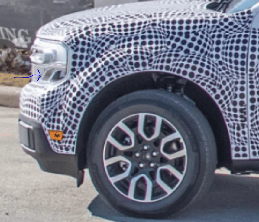 Ford Maverick Cyber Orange Maverick prototype spotted 1617849940772
