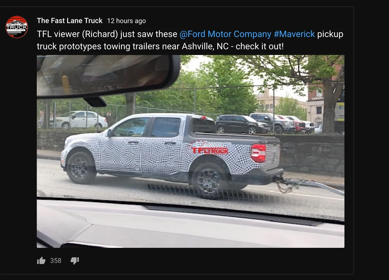 Ford Maverick Spied: Ford Maverick Towing Trailers on Public Streets 96F33FAA-1519-43AC-BA61-81BFD11B7B3E