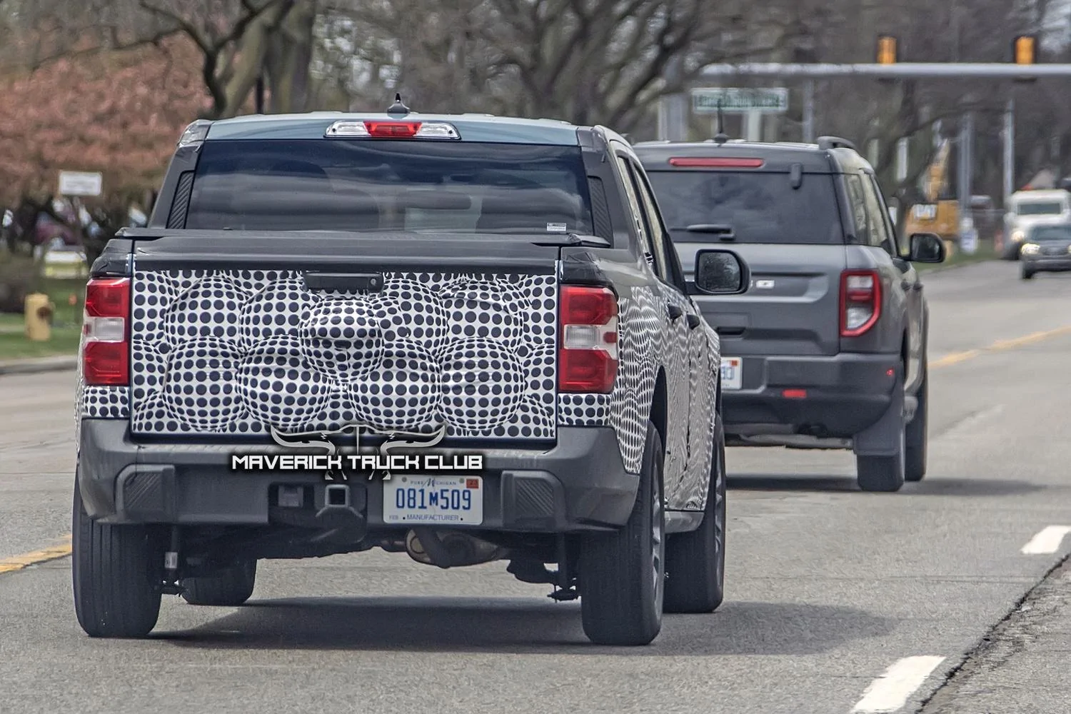 Ford Maverick Ford Maverick Spied Testing With Bronco Sport - Size Comparison Ford-Maverick-Bronco-Sport-Spied-Size-Comparison-3