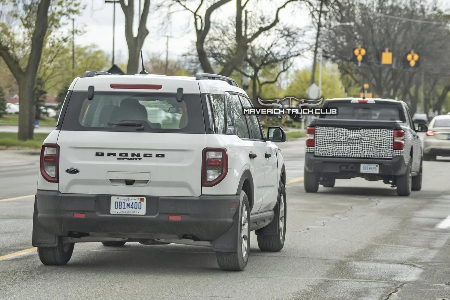 Ford Maverick Ford Maverick Spied Testing With Bronco Sport - Size Comparison Ford-Maverick-Bronco-Sport-Spied-Size-Comparison-4