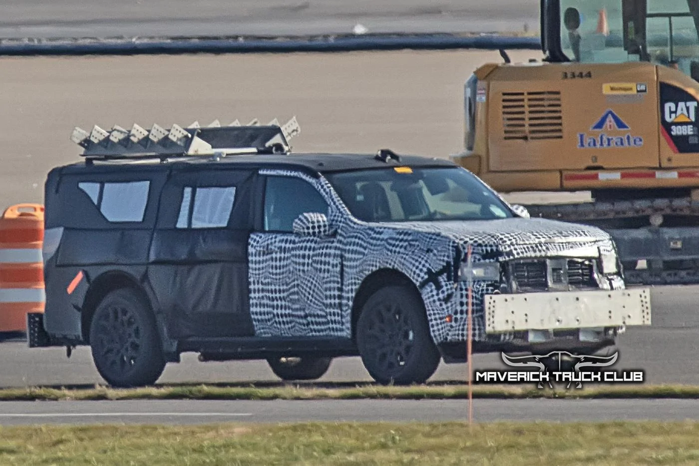 Ford Maverick Spied: Ford Maverick Grille Exposed! Ford-Maverick-Truck-Grille-Exposed-1