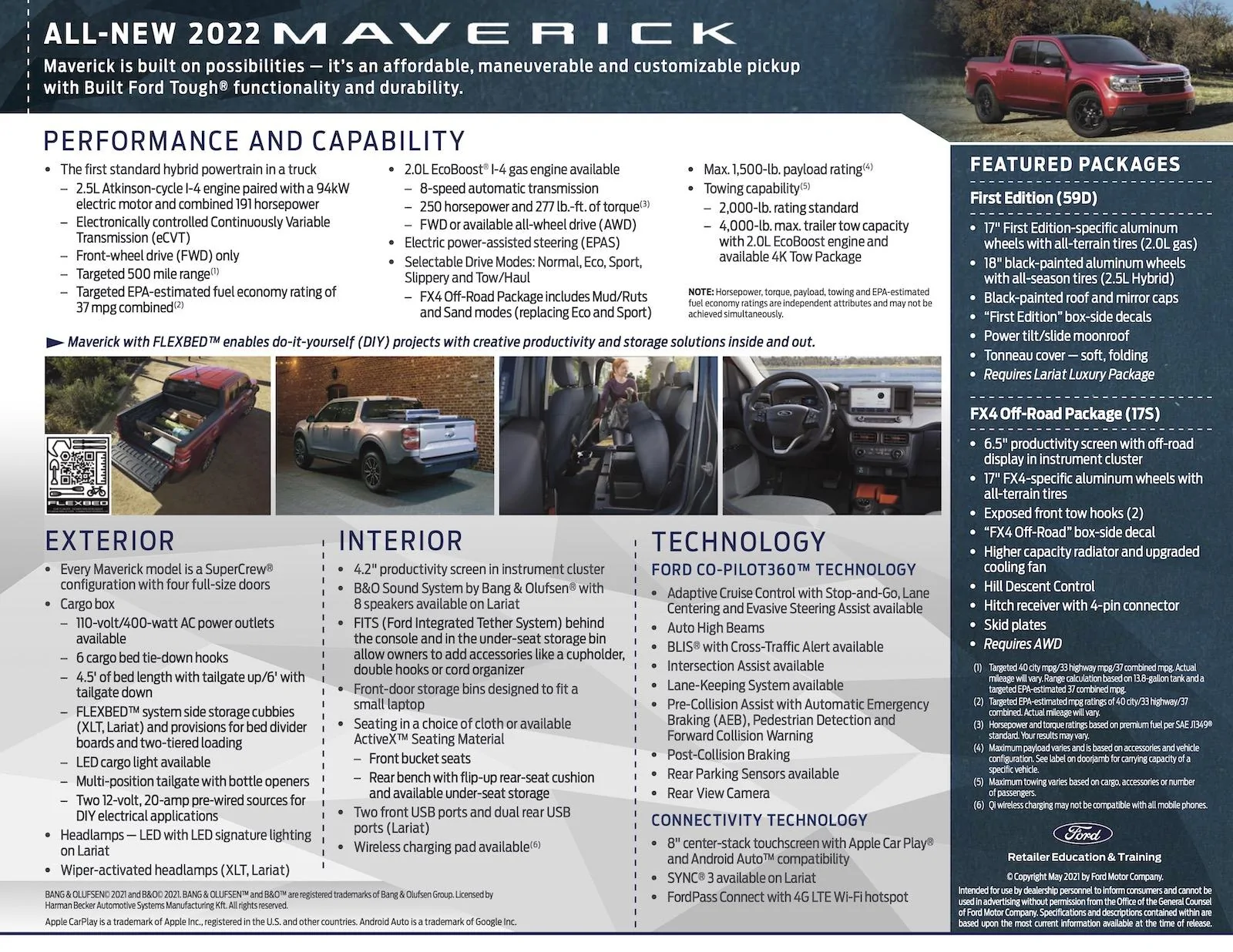 Ford Maverick Maverick Features & Technology Guide 2022-Ford-Maverick-Features-Technologies-2
