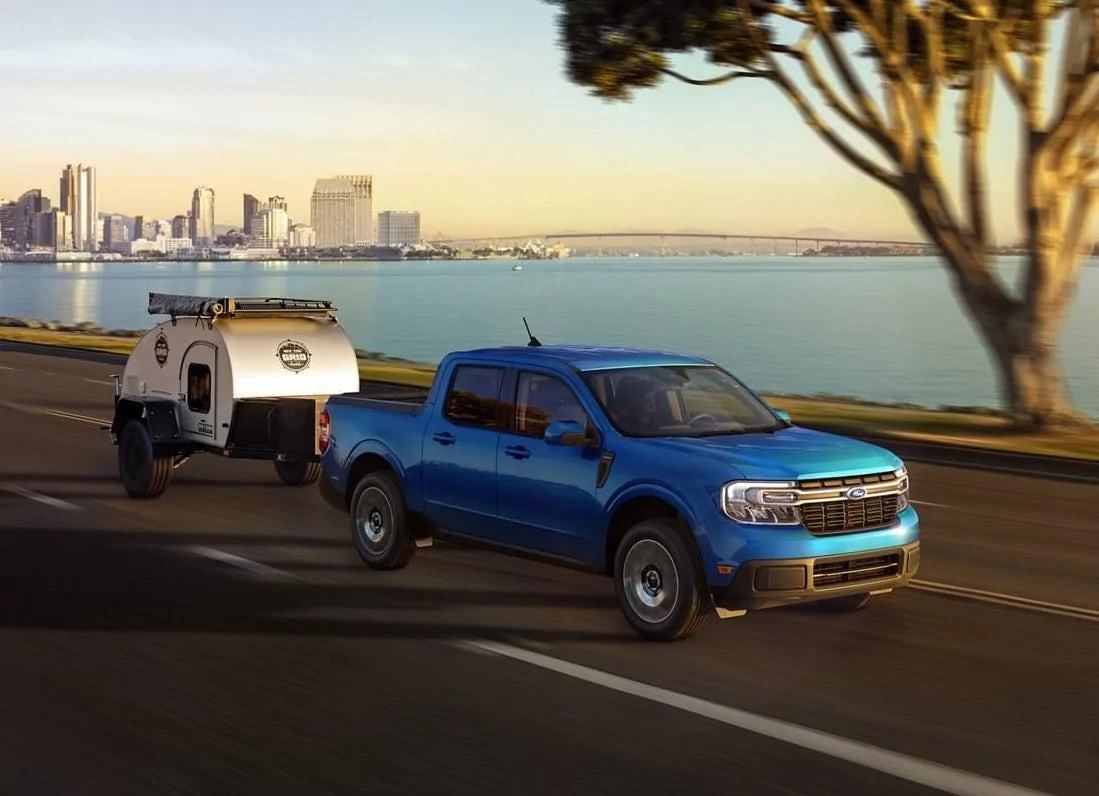 Ford Maverick VELOCITY BLUE Maverick Photos Thread Velocity Blue Maverick Lariat Towing