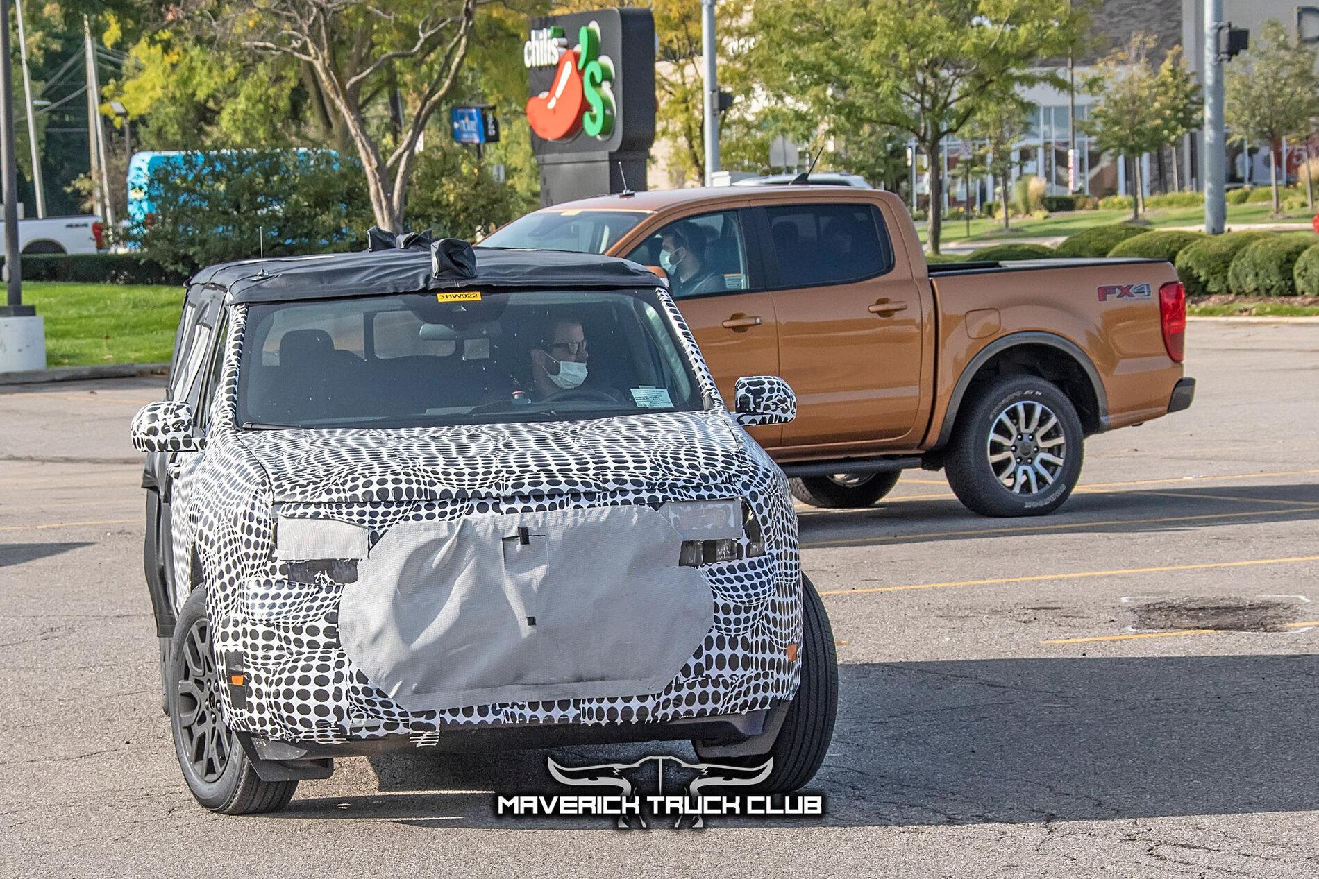 Ford Maverick Spied: Ford Maverick Interior First Look FordMaverick.Ranger17.KGP
