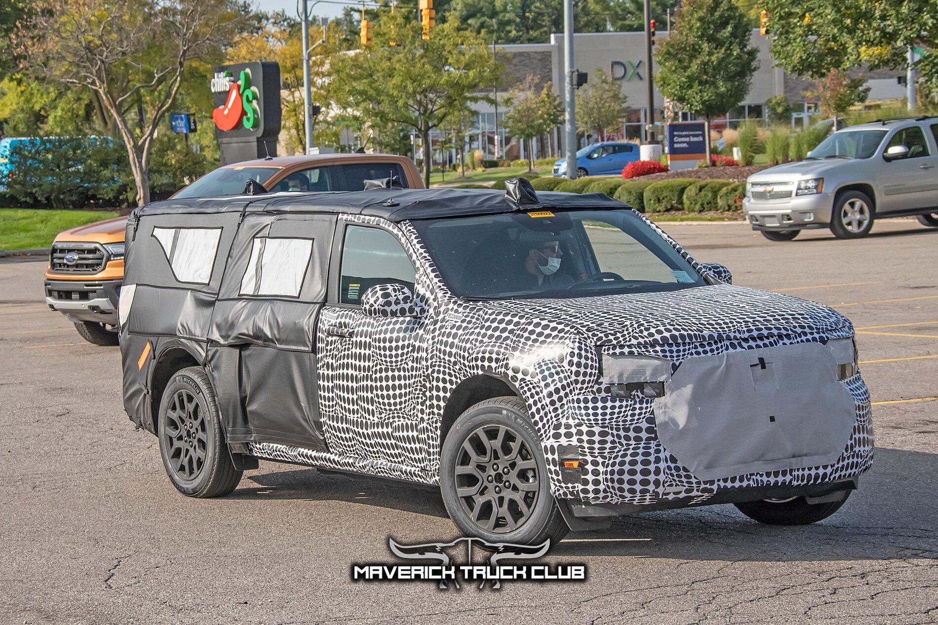 Ford Maverick Spied: Ford Maverick Interior First Look FordMaverick.Ranger18.KGP