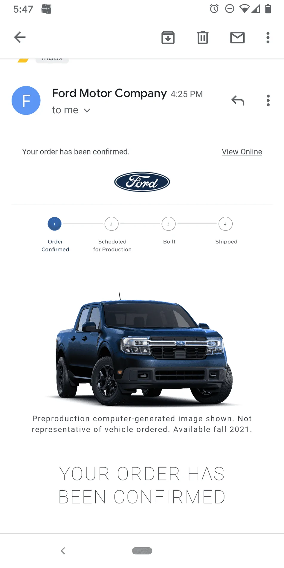 Ford Maverick How are some of you guys already placing orders? Screenshot_20210611-174748