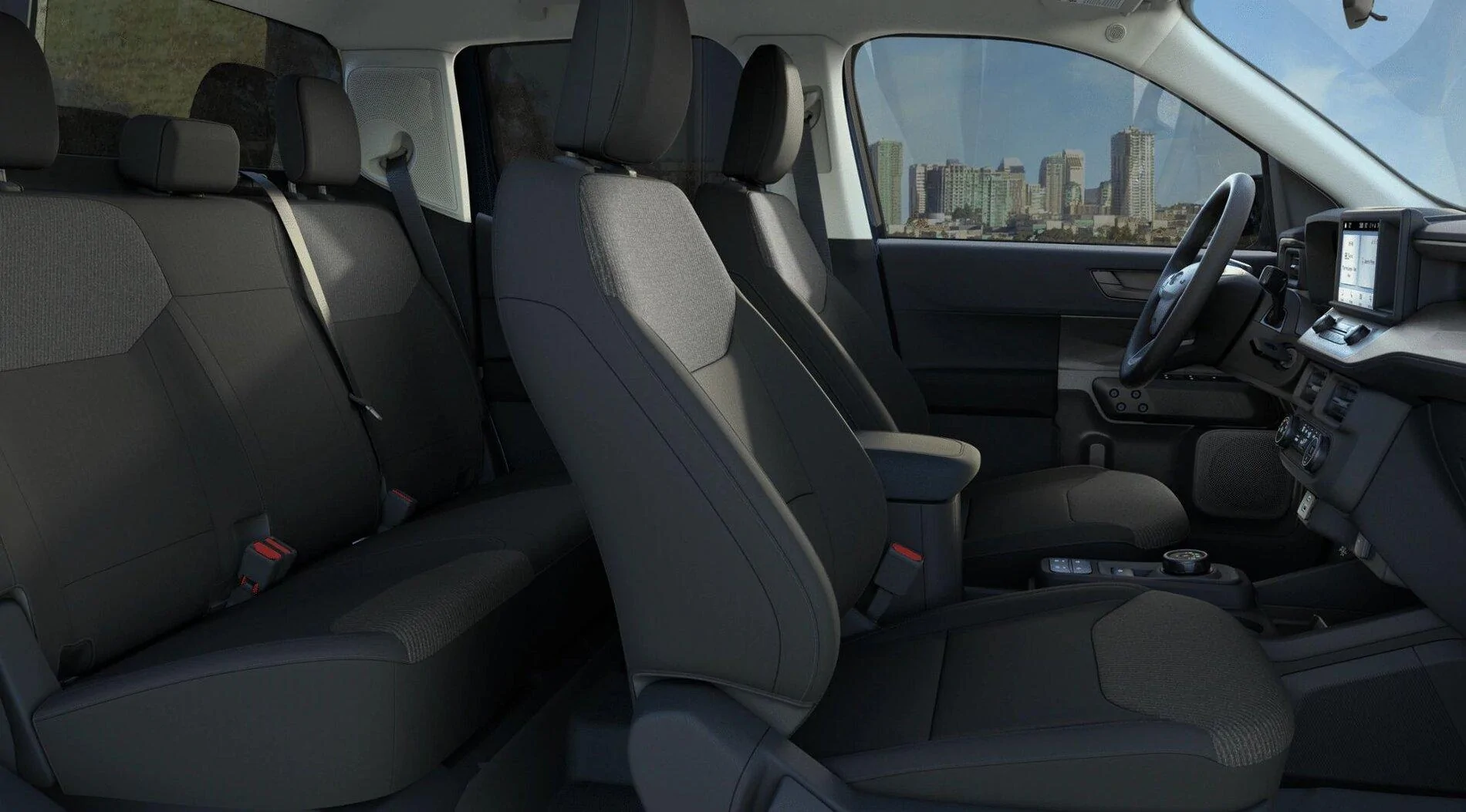 Ford Maverick XL vs XLT interior Mav07
