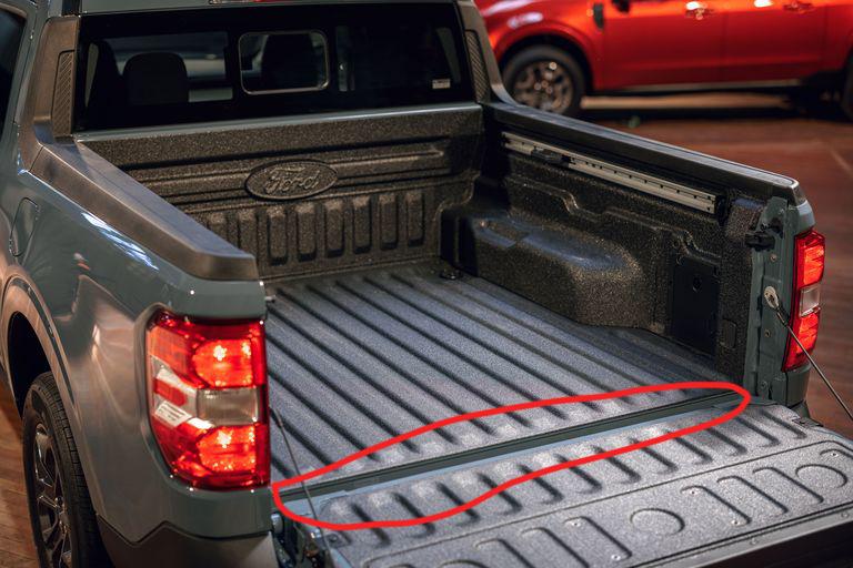 Ford Maverick Spray-In Bedliner delete credit? Tailgate 2 hl