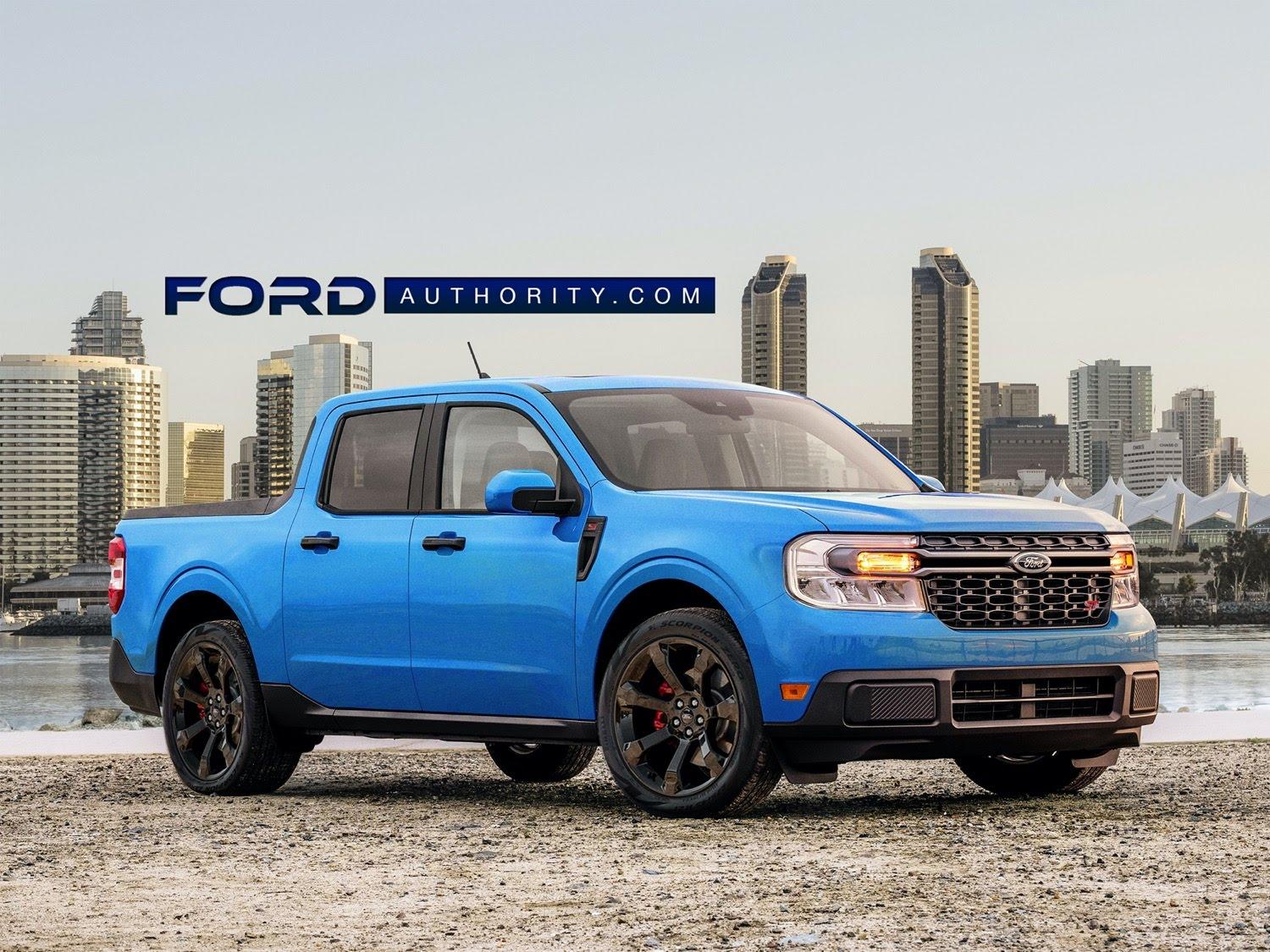 Ford Maverick Renderings Ford-Maverick-ST-Rendering-001