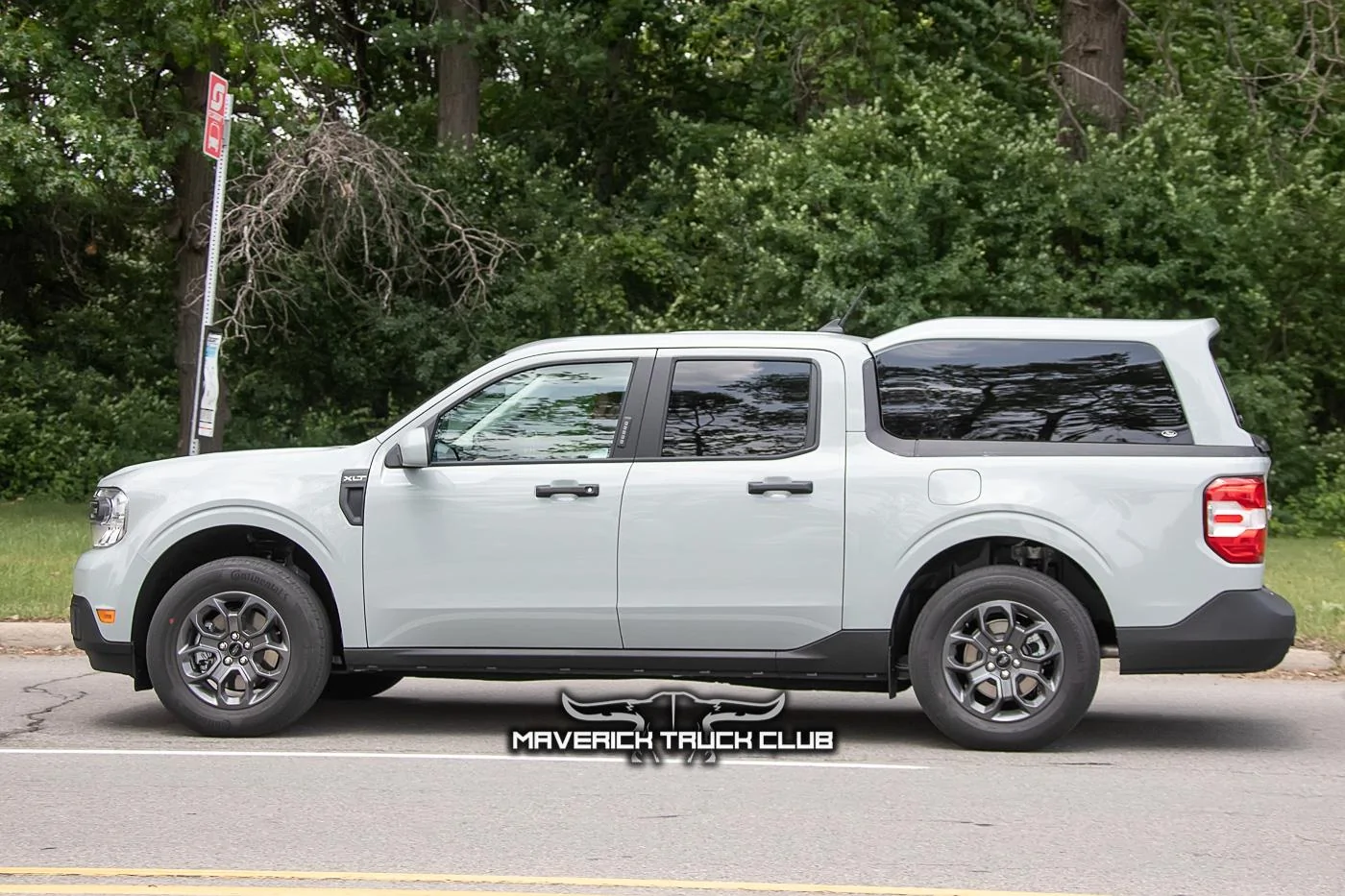 Ford Maverick CACTUS GRAY Maverick Photos Thread ford-maverick-spied-with-bed-cap-topper-8