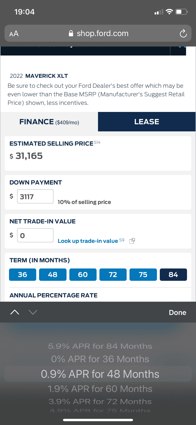 Ford Maverick Special Finance APR Rates Released for Maverick 0B078582-6978-41B6-8153-B4F081034F8E