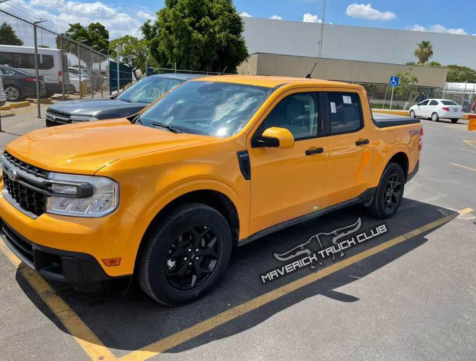 Ford Maverick CYBER ORANGE Maverick Photos Thread Cyber Orange Maverick Picku