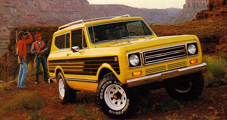 Ford Maverick Maverick "Rattler" Off-Roading model hinted by trademark application? 1971-80-International-Scout-II-6