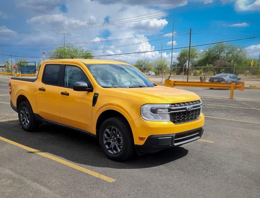 Ford Maverick CYBER ORANGE Maverick Photos Thread Cyber Orange 2022 Maverick XLT