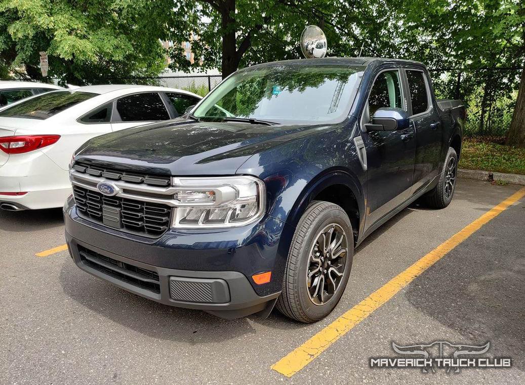 Ford Maverick Alto Blue Maverick (Lariat) - Best Looks Yet Alto Blue 2022 Ford Maverick Lariat 2-2