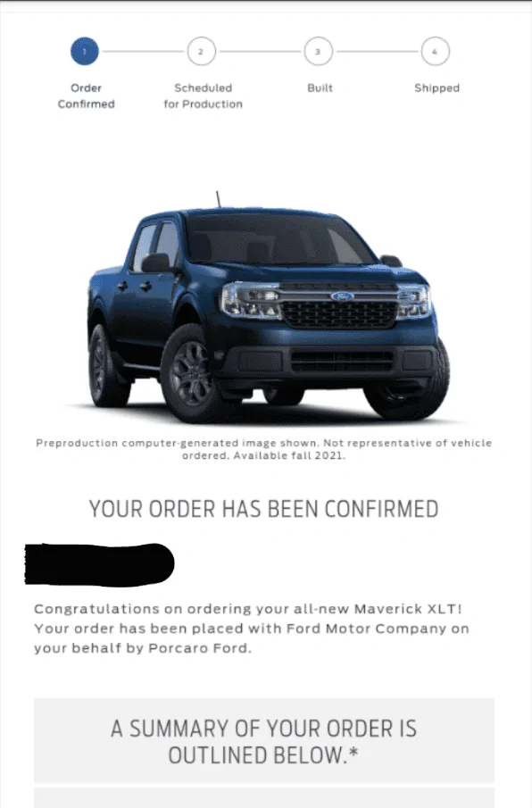 Ford Maverick 📊 Maverick Order Tracking List & Stats [Enter Yours!] 2021-07-18 17.27.06