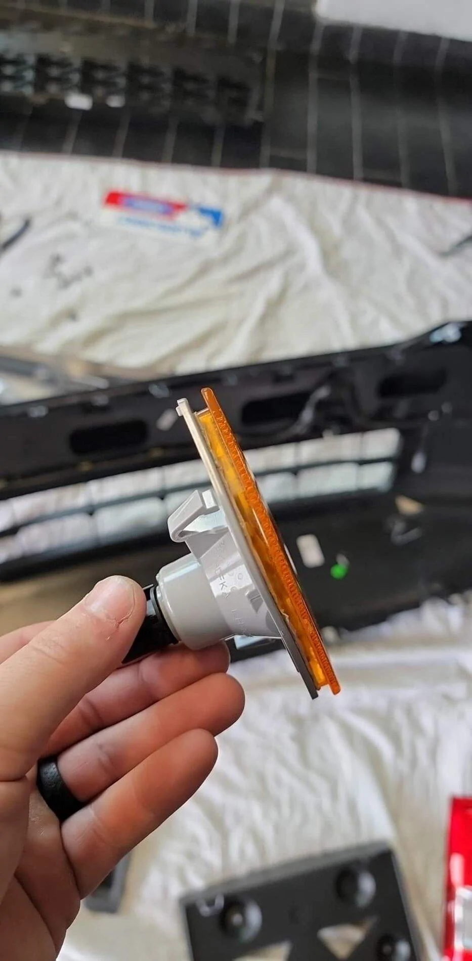 Ford Maverick Front side marker replacement lenses received_201287522073768