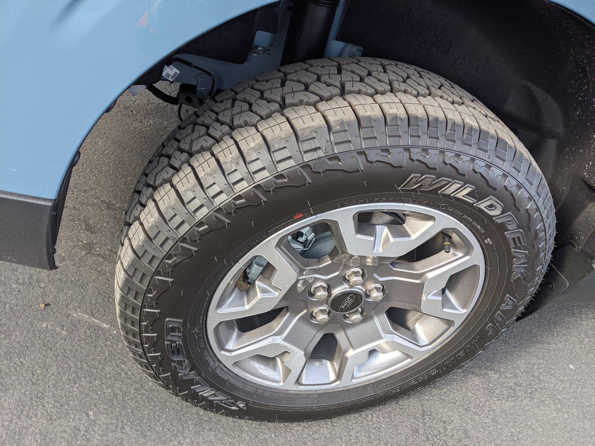 Ford Maverick Did Ford "soften" the OEM Falken Wildpeak AT3W for the Maverick? PXL_20211005_161739222.MP