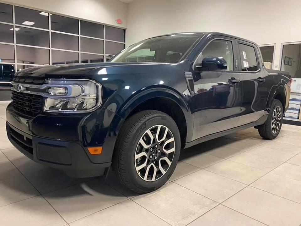 Ford Maverick ALTO BLUE Maverick Photos Thread Alto Blue XLT Maverick