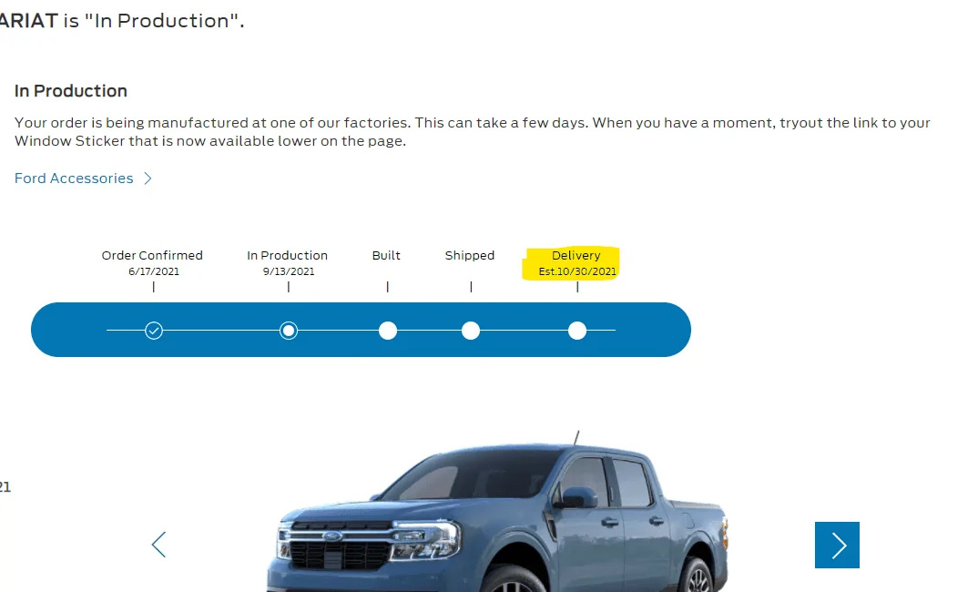 Ford Maverick First consumer hybrid delivery? 0D9B6946-A939-4B3F-BCED-71116844D303