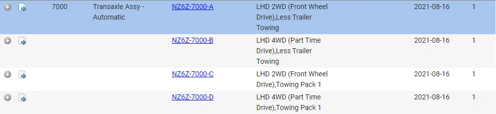 Ford Maverick FX4 also has 3.81 gears - same as 4K Towing? Crazy theory? Screenshot 2021-10-08 140642