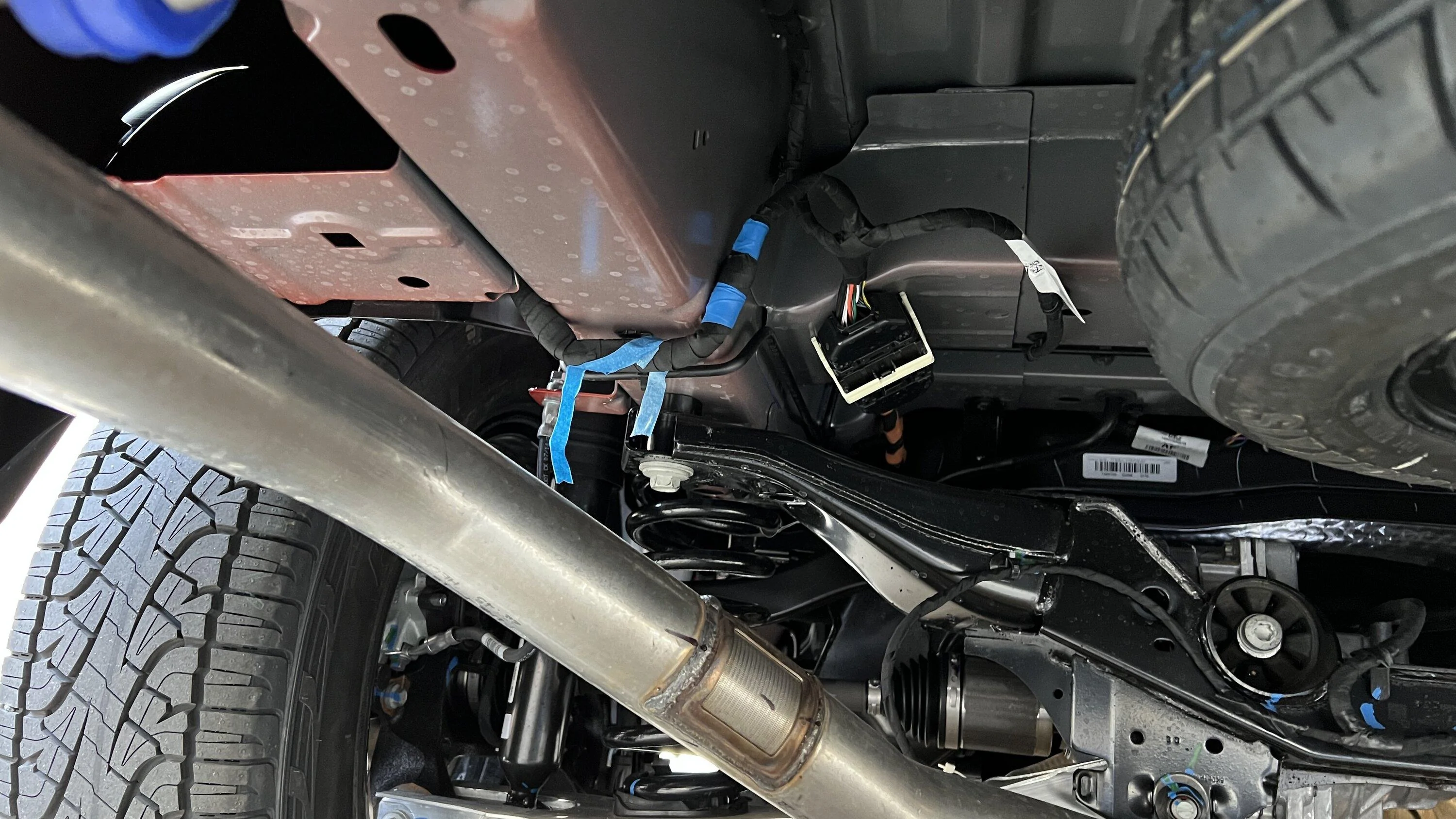 Ford Maverick Exhaust Mesh Thing IMG_5421