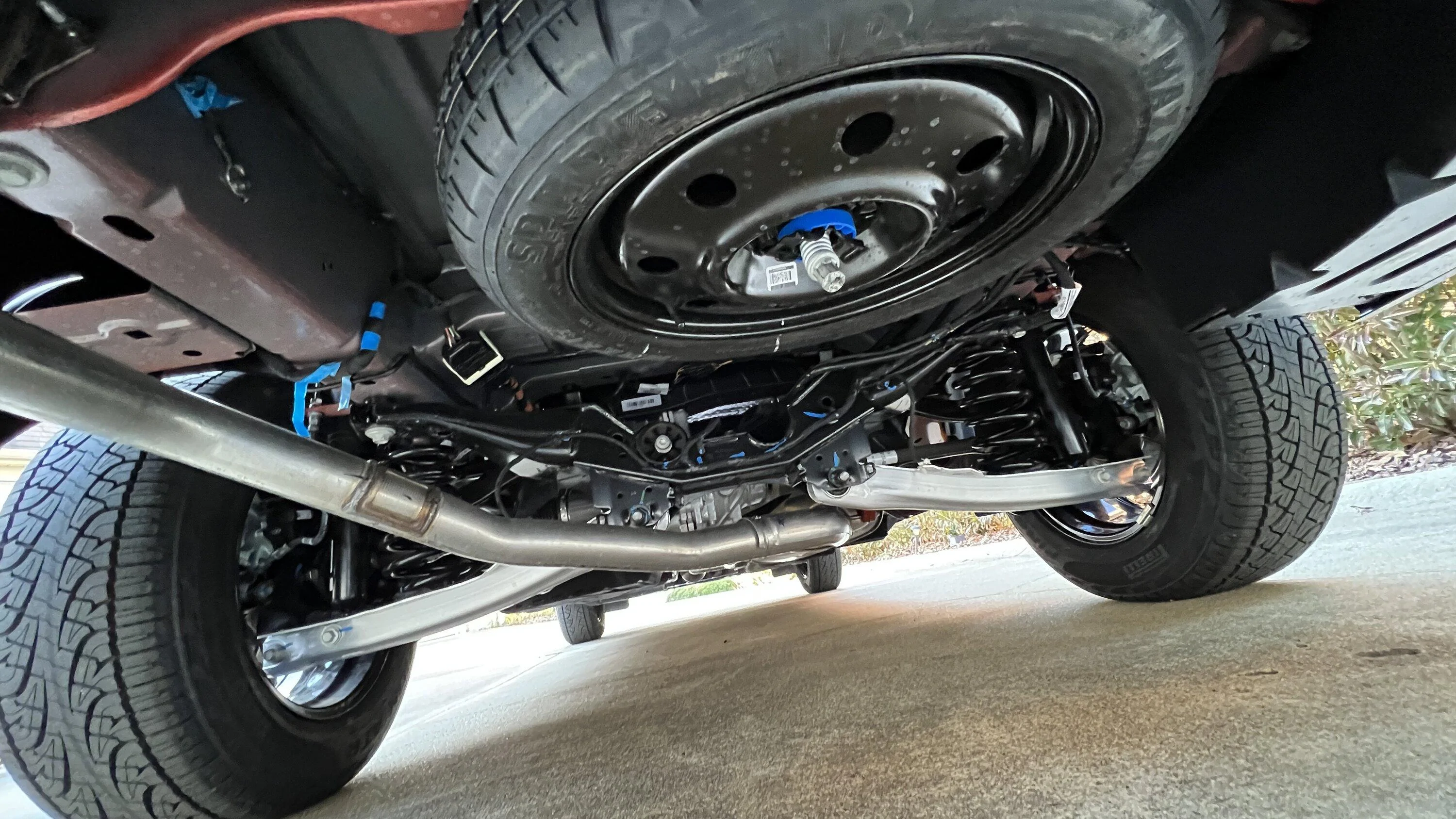 Ford Maverick Exhaust Mesh Thing IMG_5416