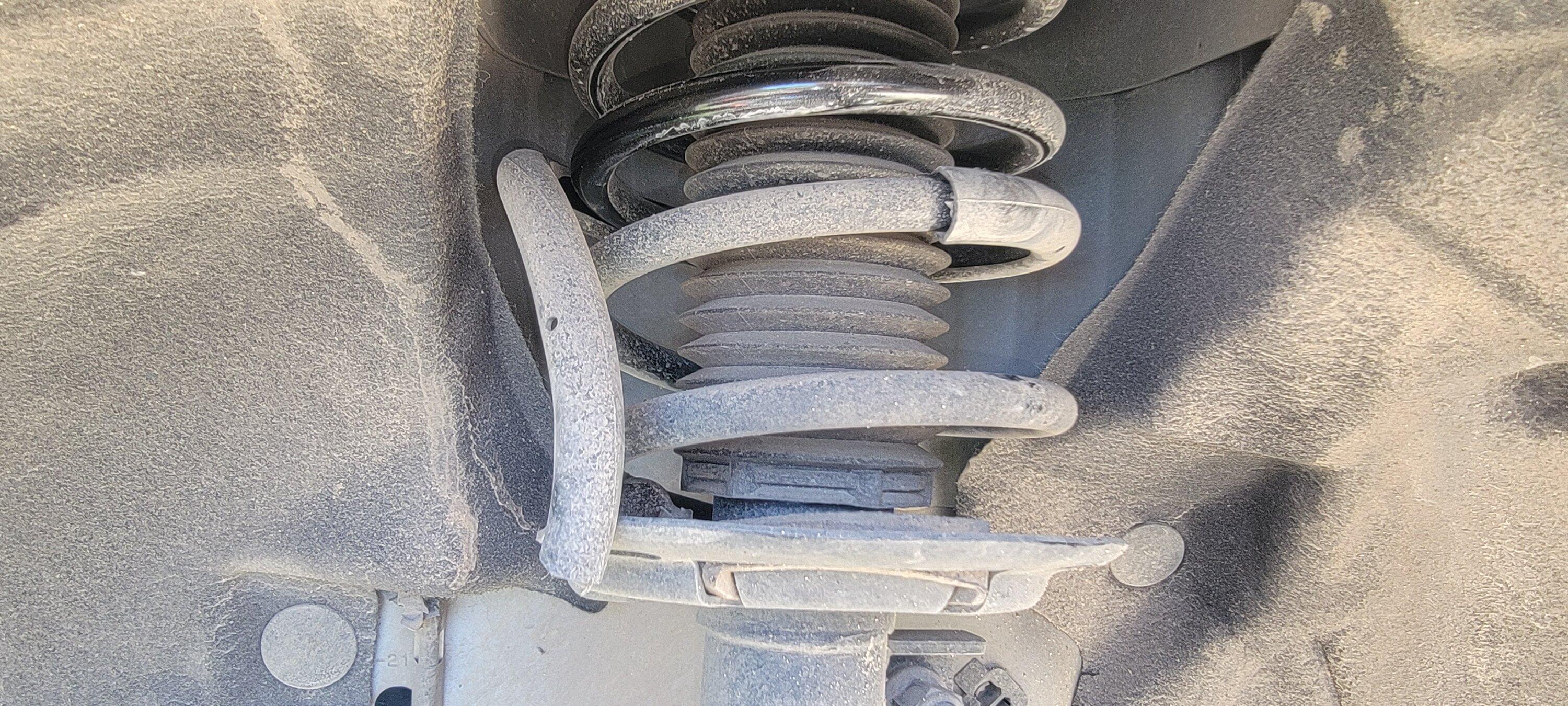 Ford Maverick It's Lowered...But... issues with Eibach lowering springs 20230429_131528