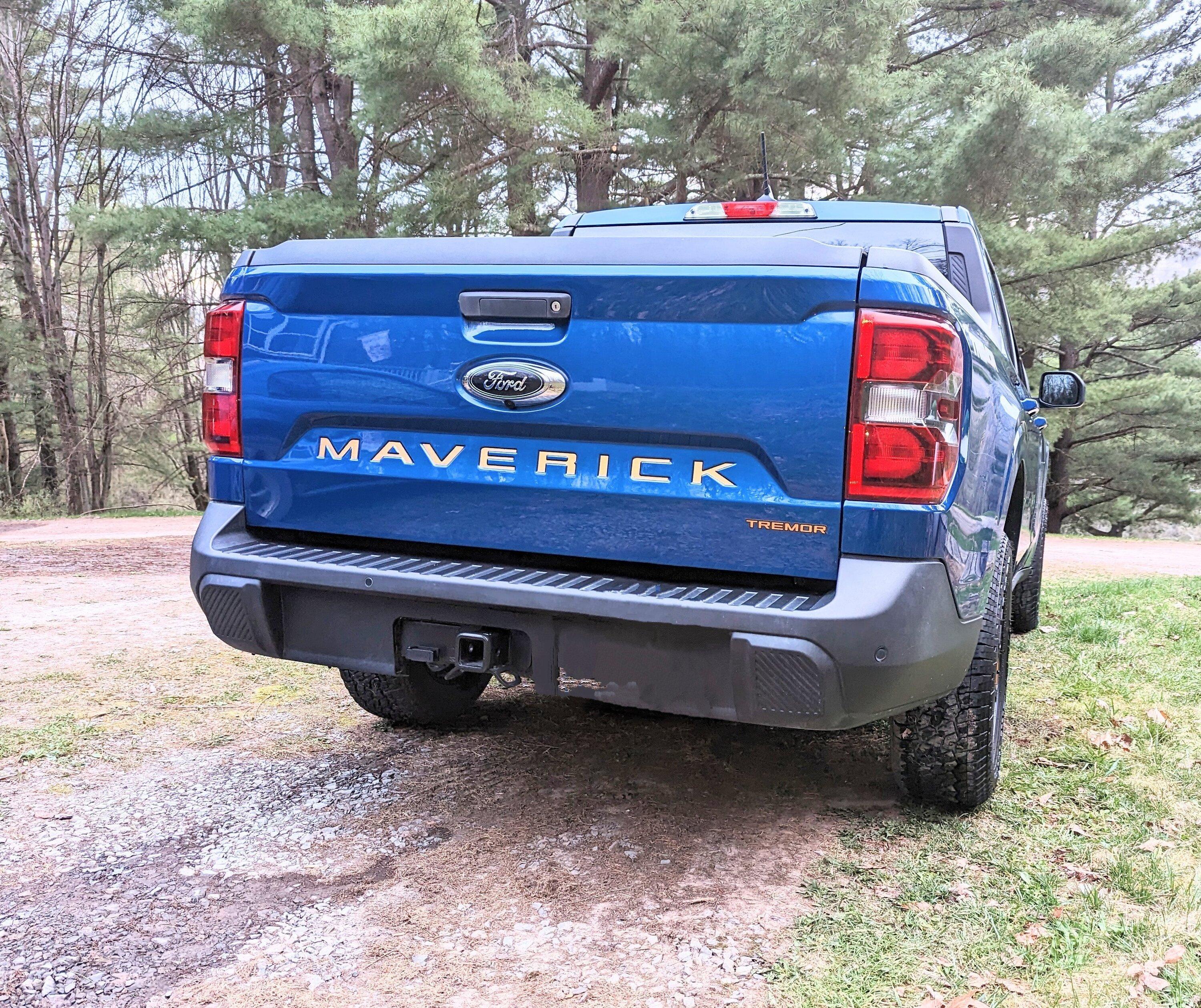 Ford Maverick Today I joined the tail gate lettering club PXL_20230414_232411120~4