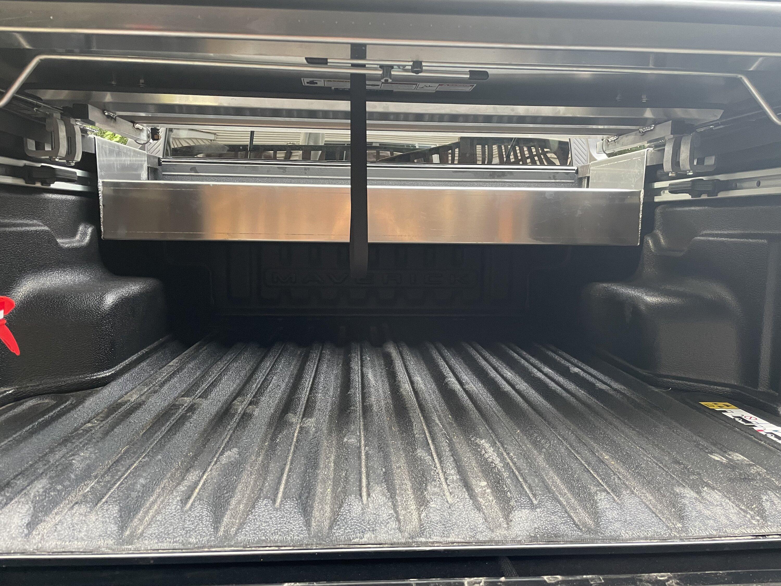 Ford Maverick Diamondback SE Bed Cover and OEM Bed Rail Installed IMG_0288