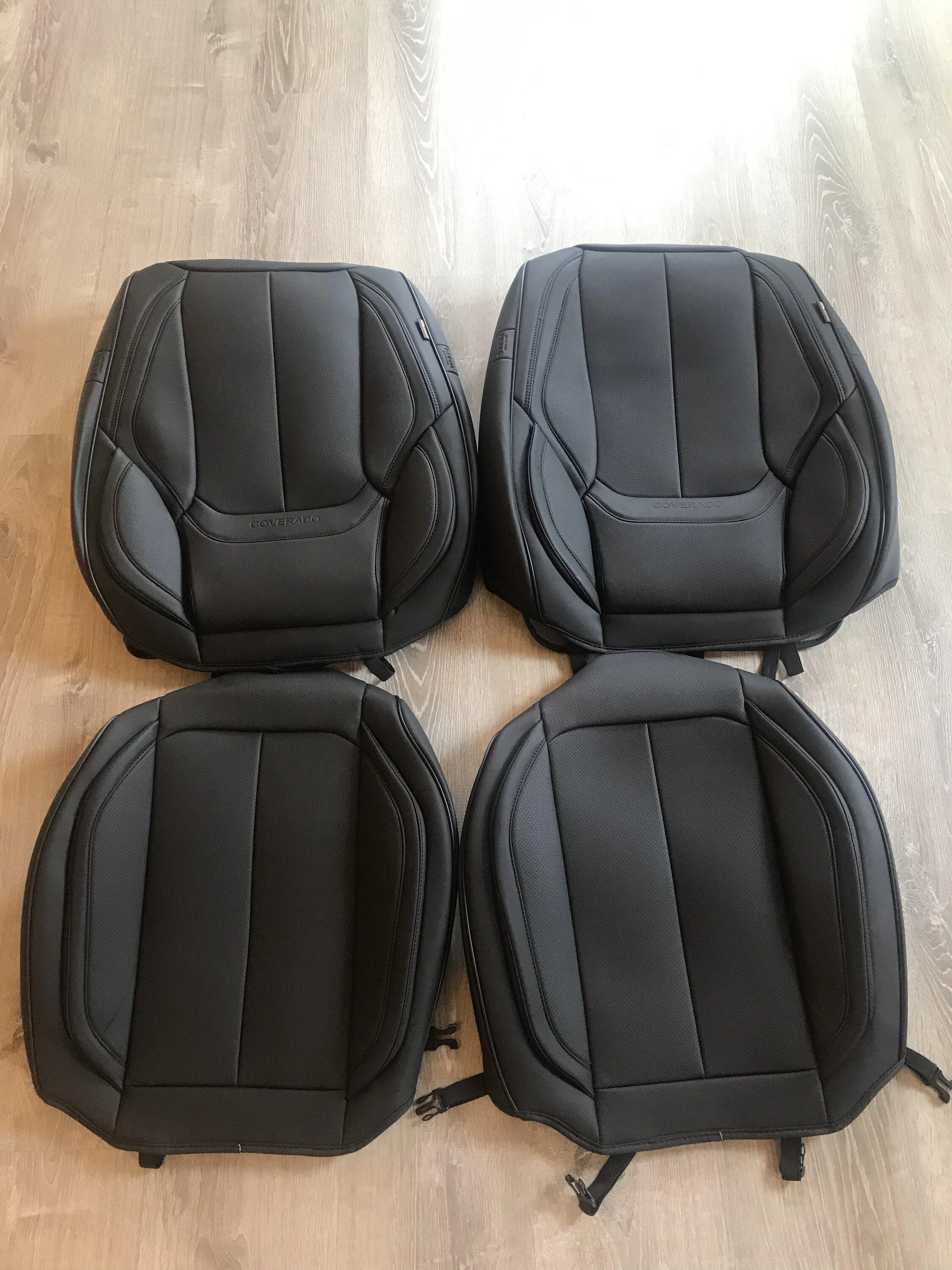 Ford Maverick Coverado black seat covers (reduced!) 1414380A-A517-4E9F-9CD7-817BB5340E1E
