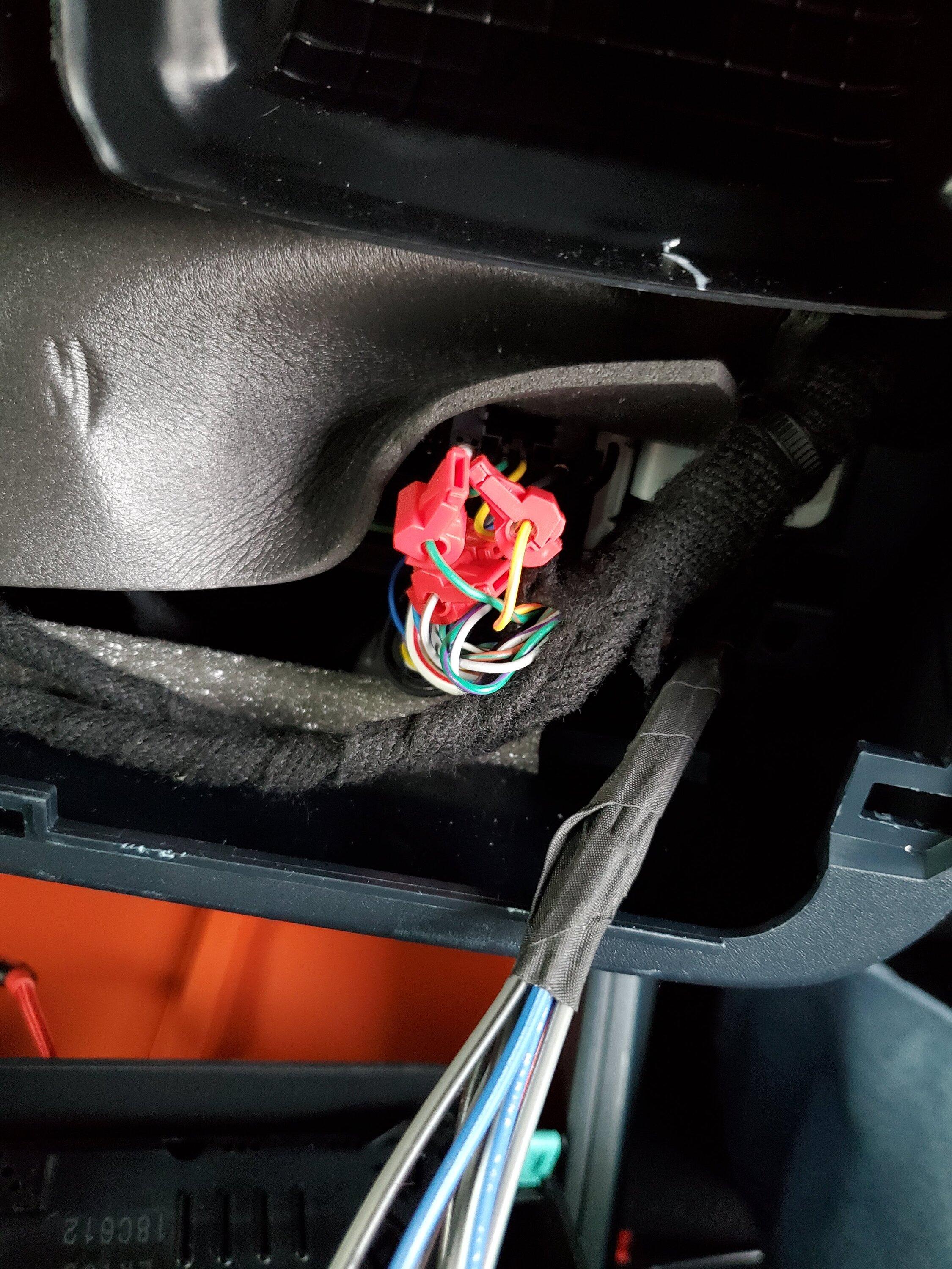Ford Maverick Another method to mount Kicker Hideaway / amp board to back cabin wall 20230421_200811