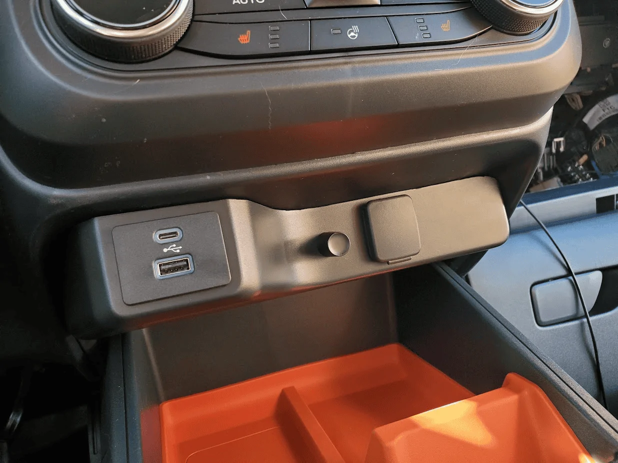 Ford Maverick Another method to mount Kicker Hideaway / amp board to back cabin wall 1682876131431
