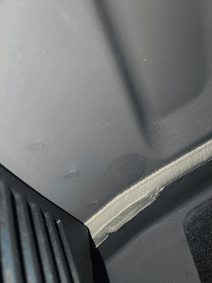 Ford Maverick Another method to mount Kicker Hideaway / amp board to back cabin wall 1682877253527