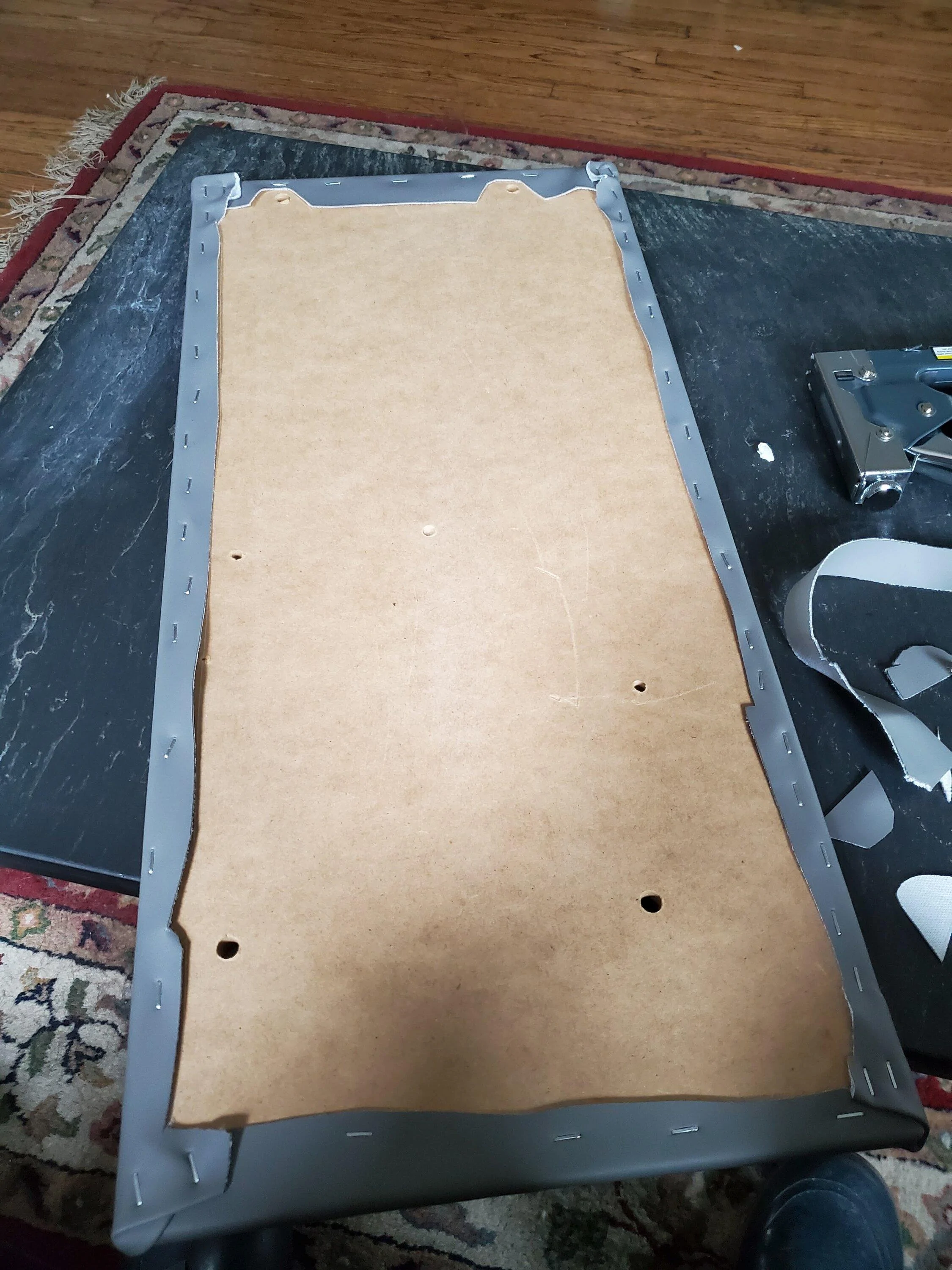 Ford Maverick Another method to mount Kicker Hideaway / amp board to back cabin wall 20230429_101424