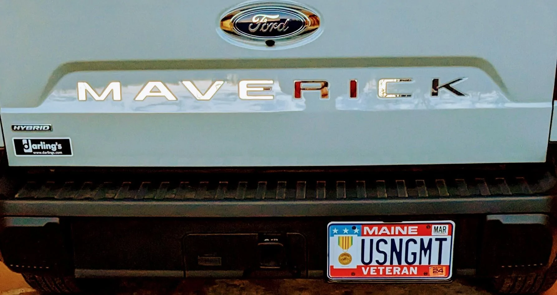 Ford Maverick Ford OEM tailgate letters PXL_20230421_234729974~2