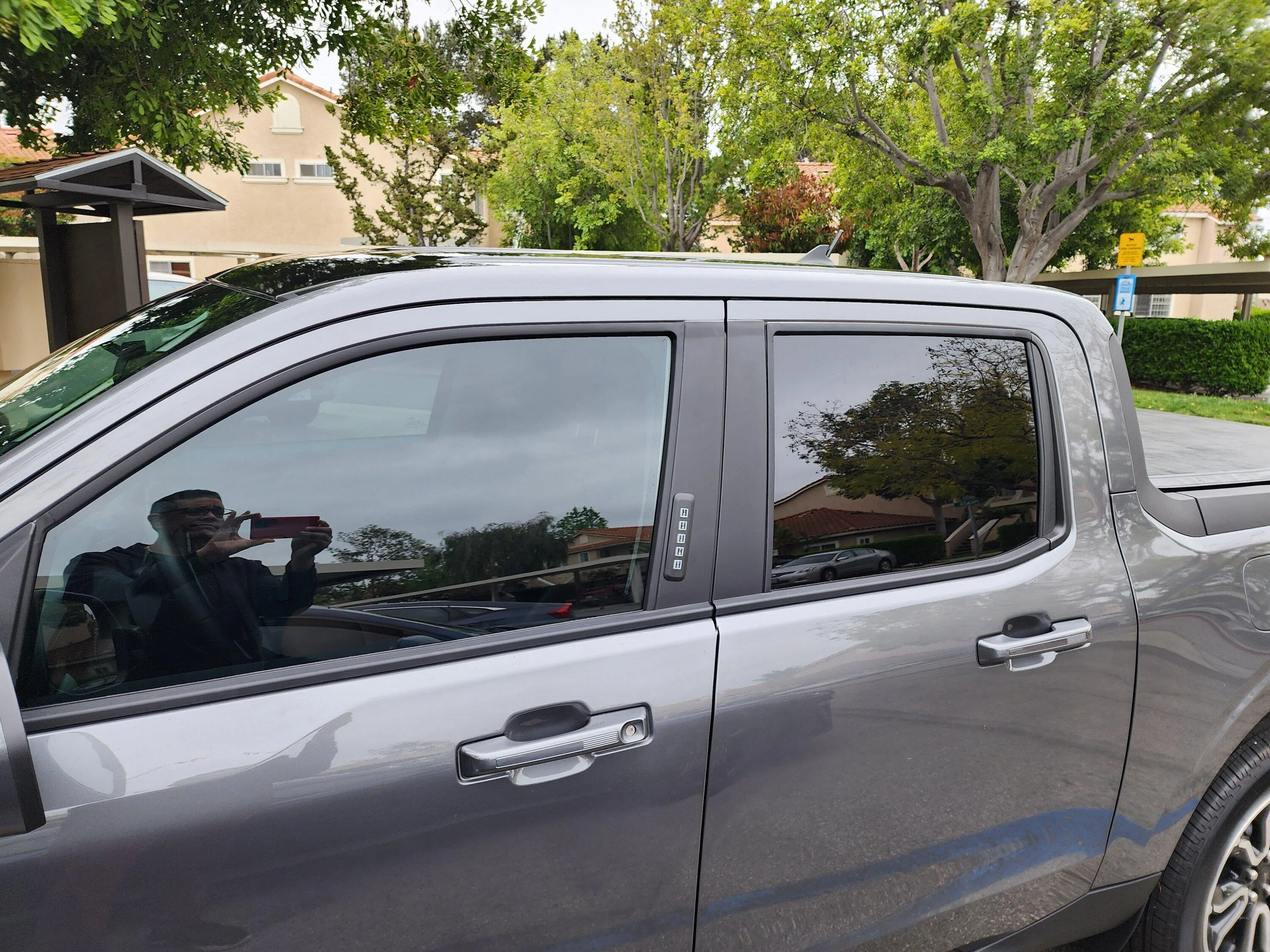 Ford Maverick Before and after: wrap and tint 20230425_171837