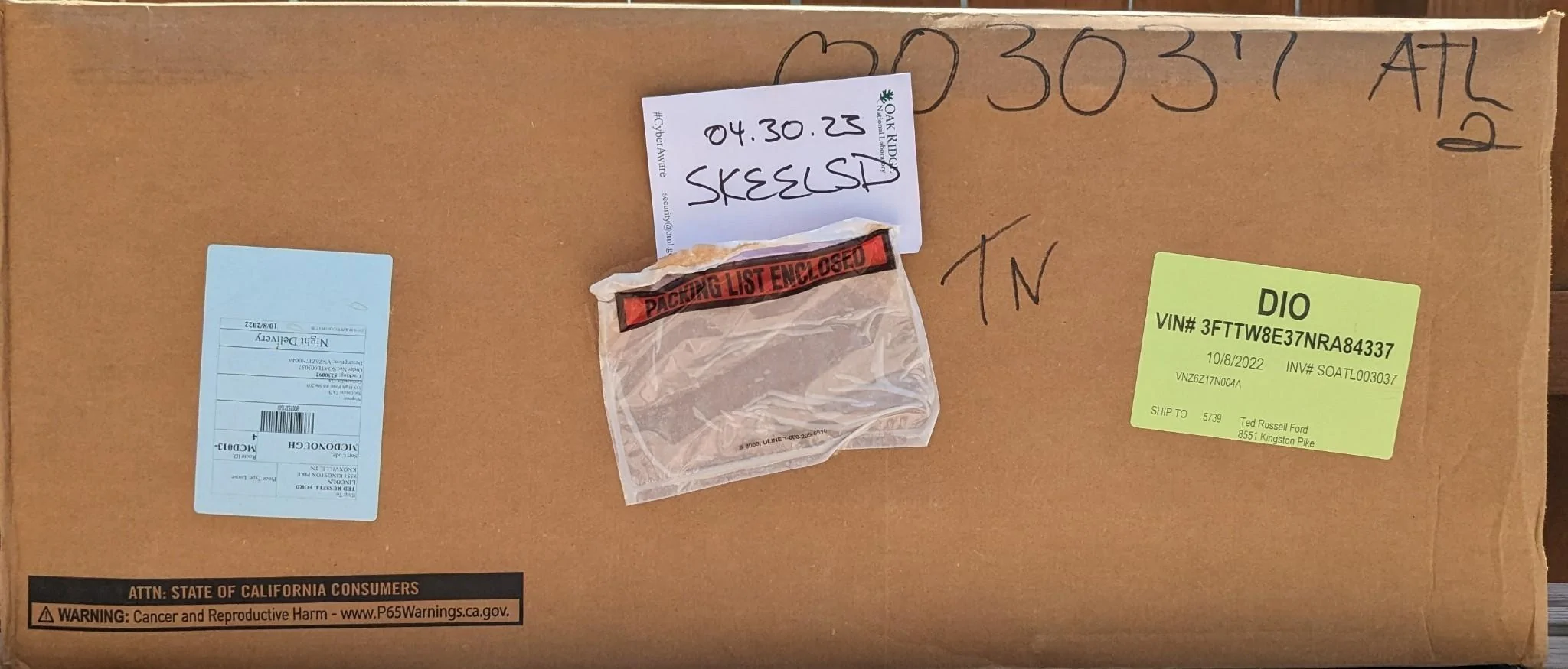 Ford Maverick Brand New Left Sided OEM Tool Box IMG_20230501_133912