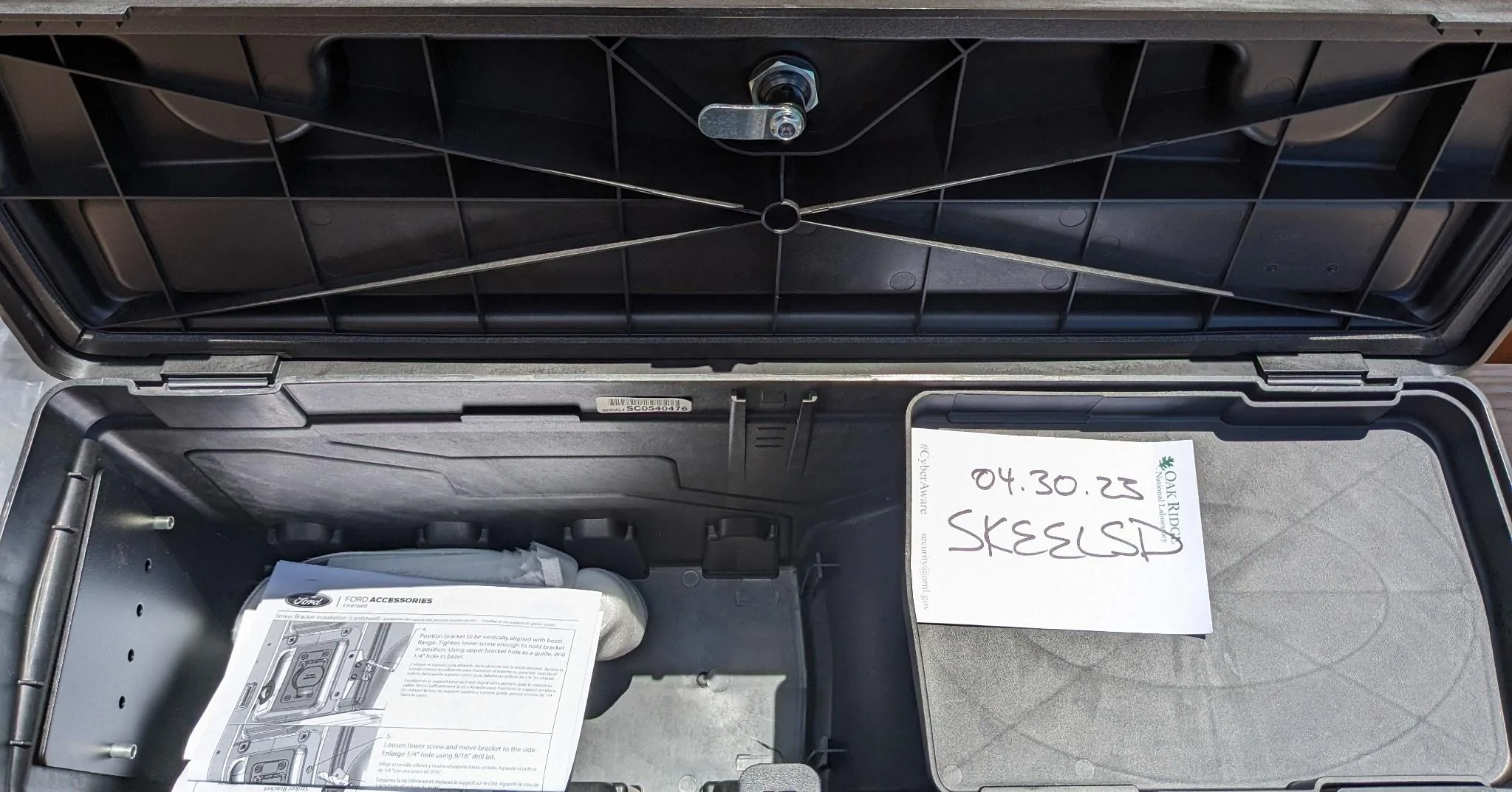 Ford Maverick Brand New Left Sided OEM Tool Box IMG_20230501_133901