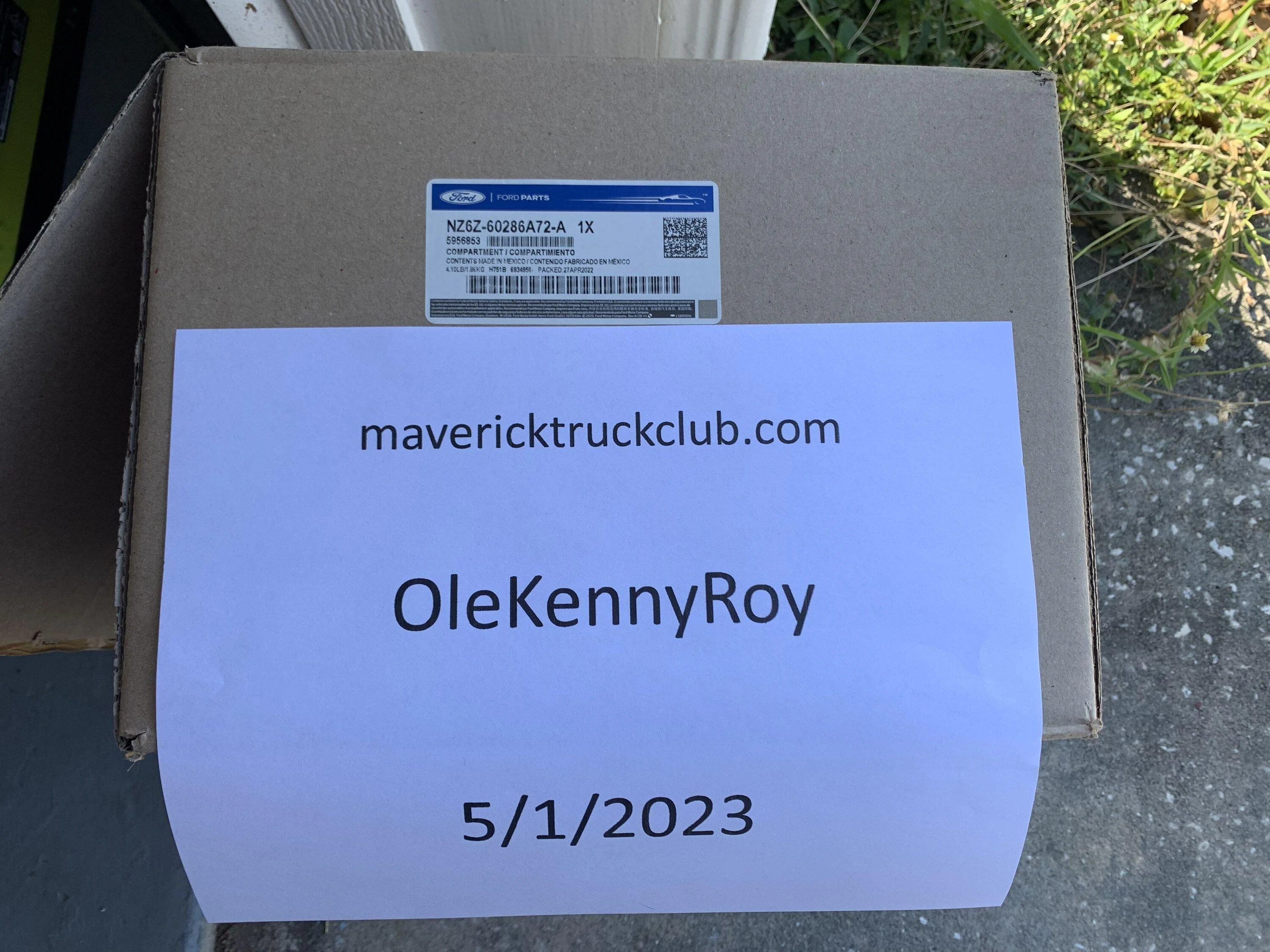 Ford Maverick Bed cubby and screws 77F9EEB0-86F5-4C2D-87C8-63A9D896691F