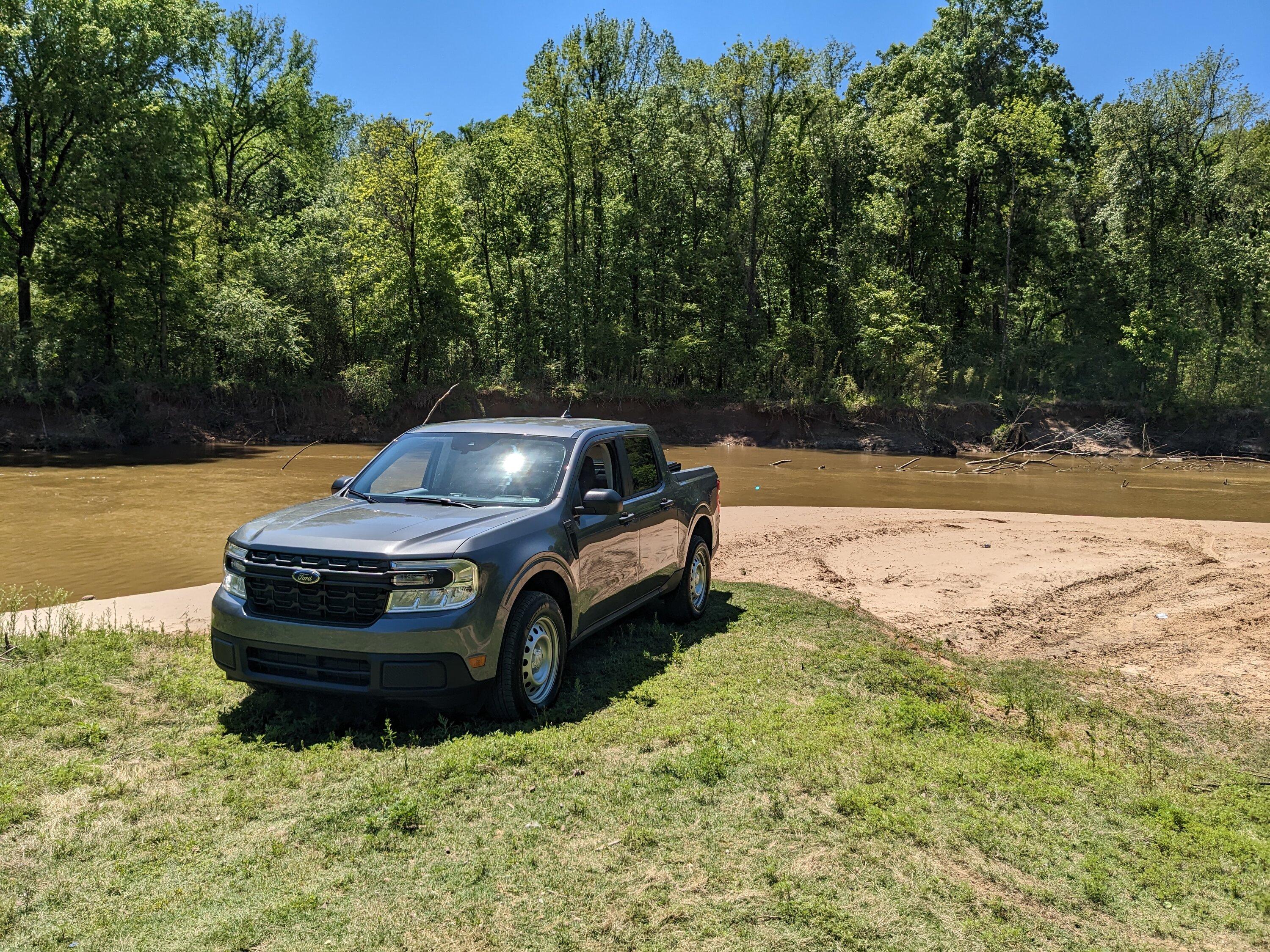 Ford Maverick Off road in my hybrid today! PXL_20230501_185730772
