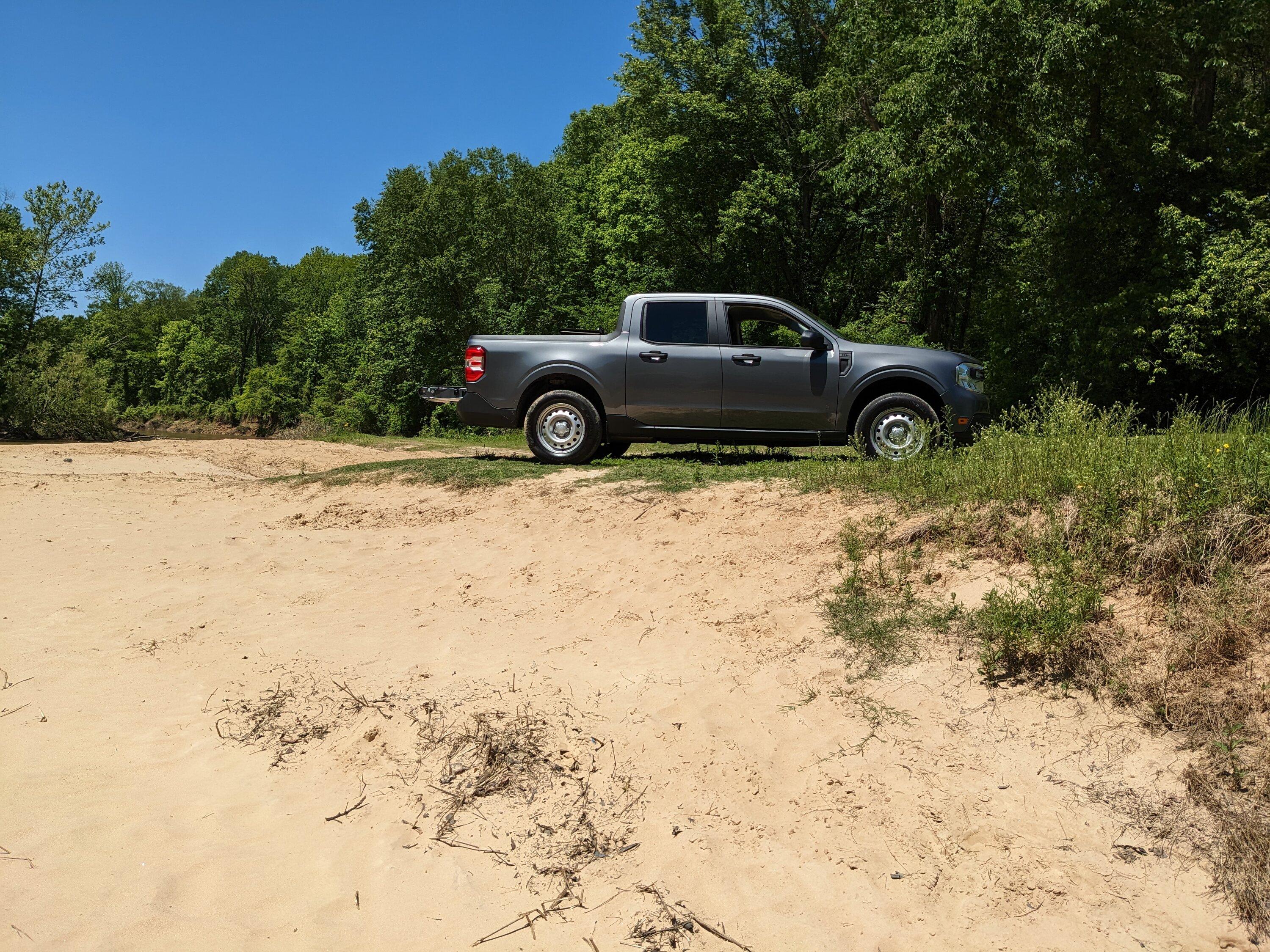 Ford Maverick Off road in my hybrid today! PXL_20230501_185822702
