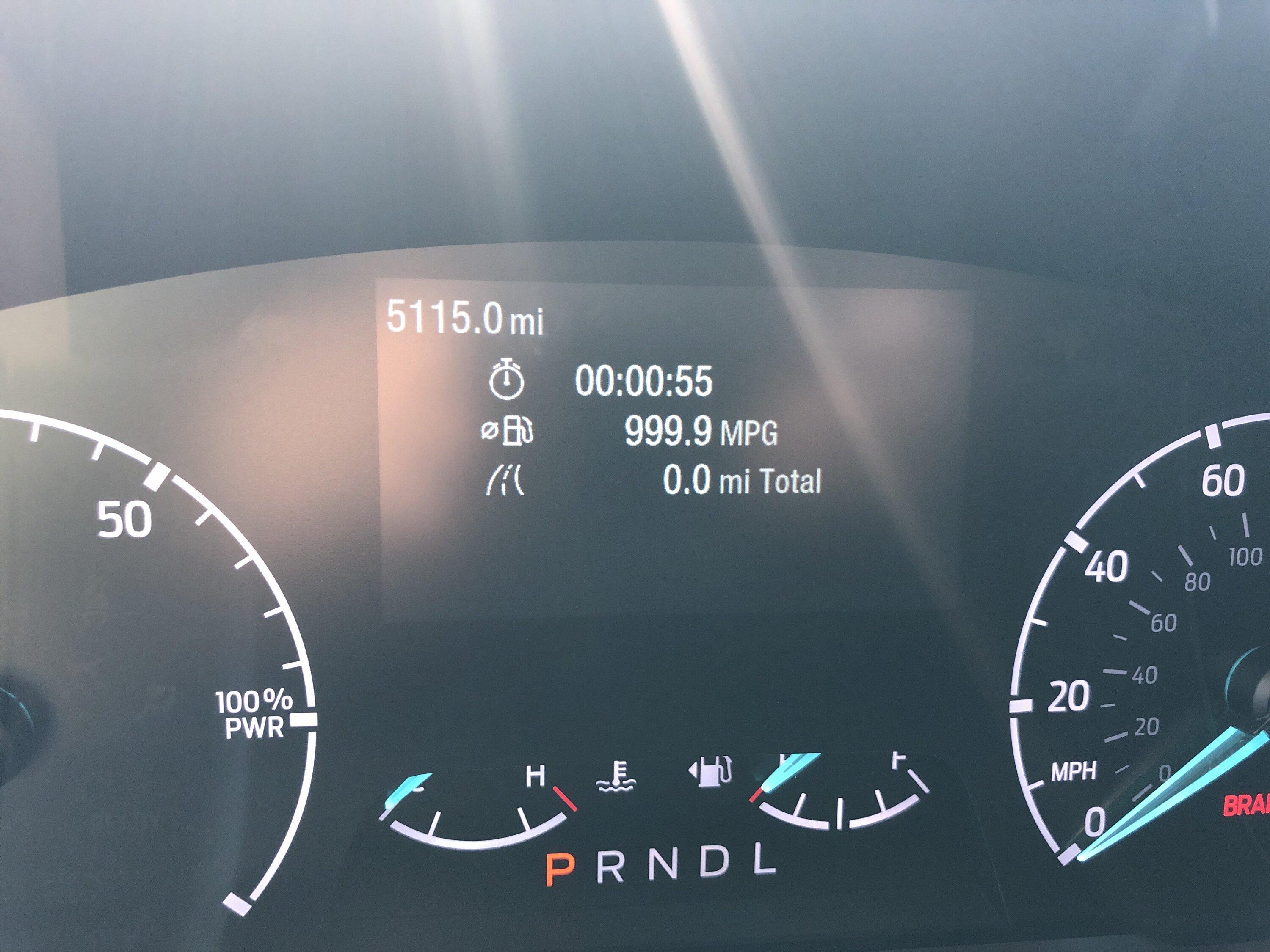 Ford Maverick Best MPG ever IMG_8467