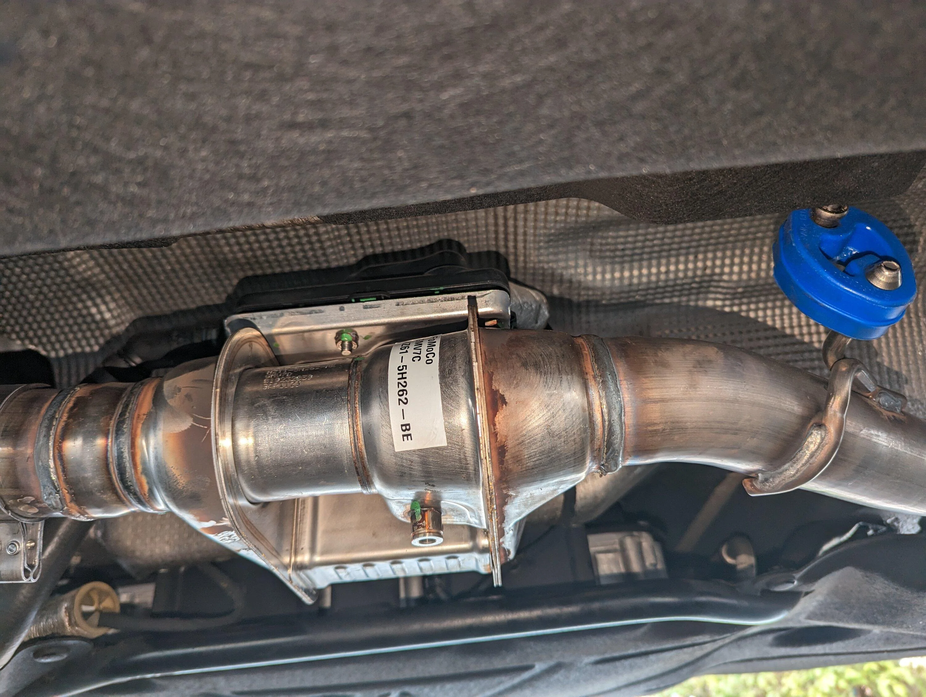 Ford Maverick Hybrid heat exchanger replacement (covered by warranty) PXL_20230501_203221156